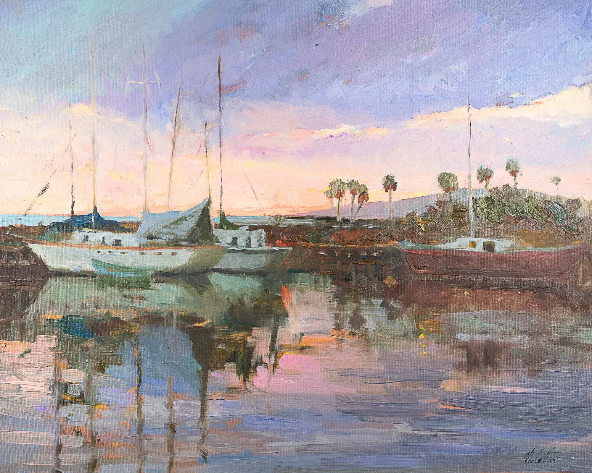 Oil paintings by Violetta Chandler — work 73