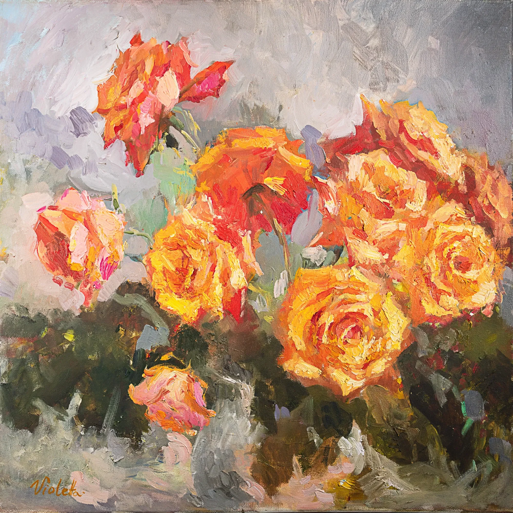 Oil paintings by Violetta Chandler — work 83